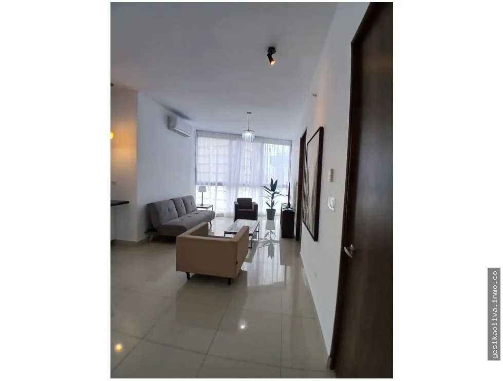 Alquiler de apartamento amoblado en Obarrio