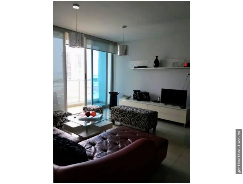 Apartamento amoblado en alquiler Costa del Este