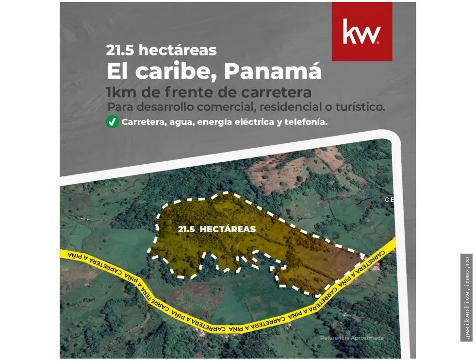 Venta o Alquiler de terreno en Colón, Achiotes