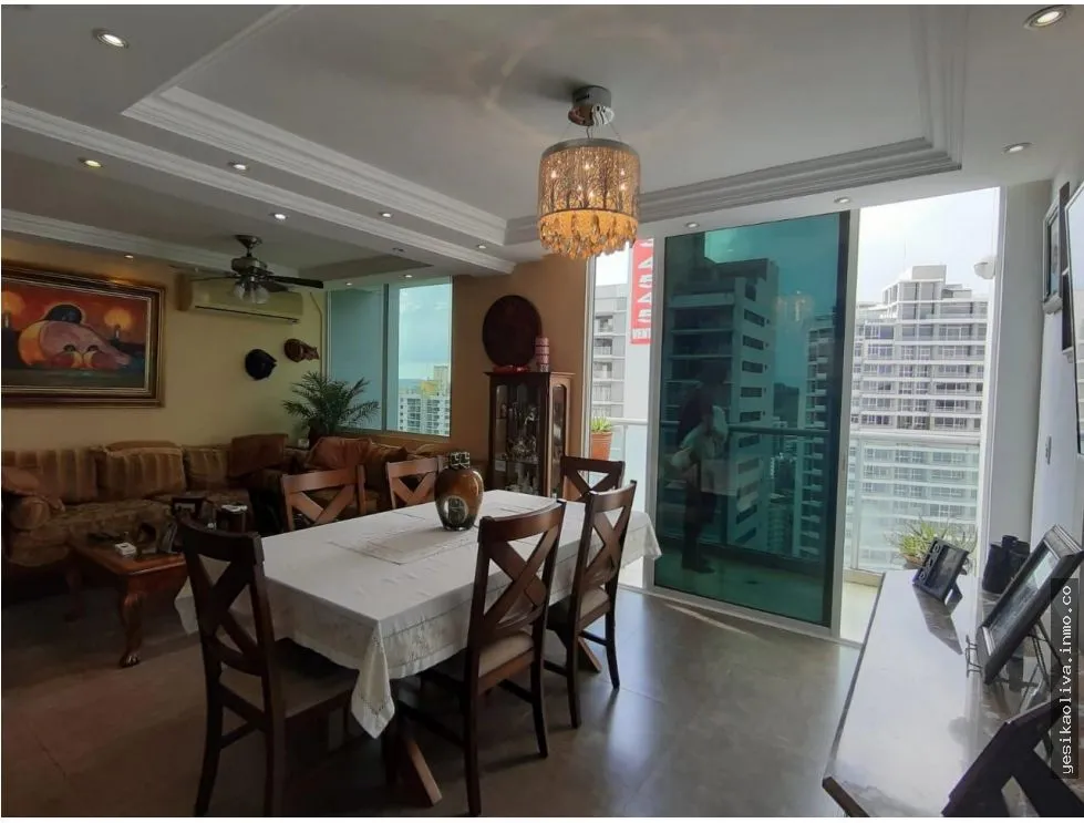 Venta de apartamento en El Cangrejo