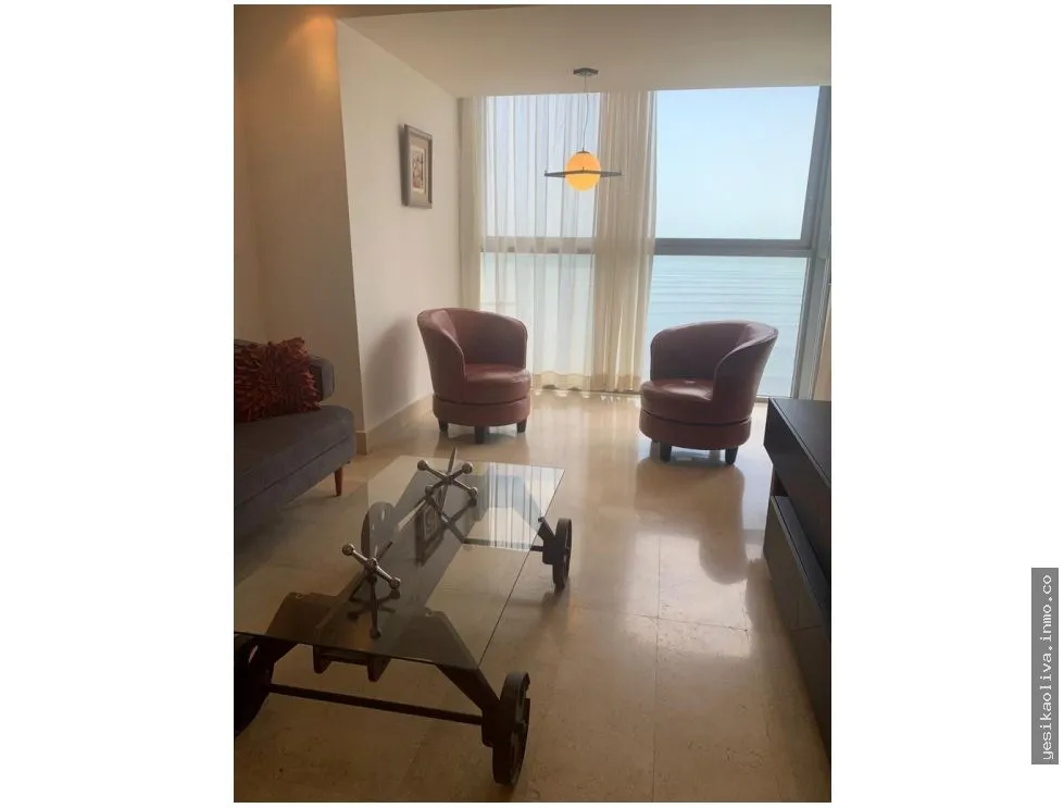 Alquiler de apartamento con vista al mar en Avenida Balboa