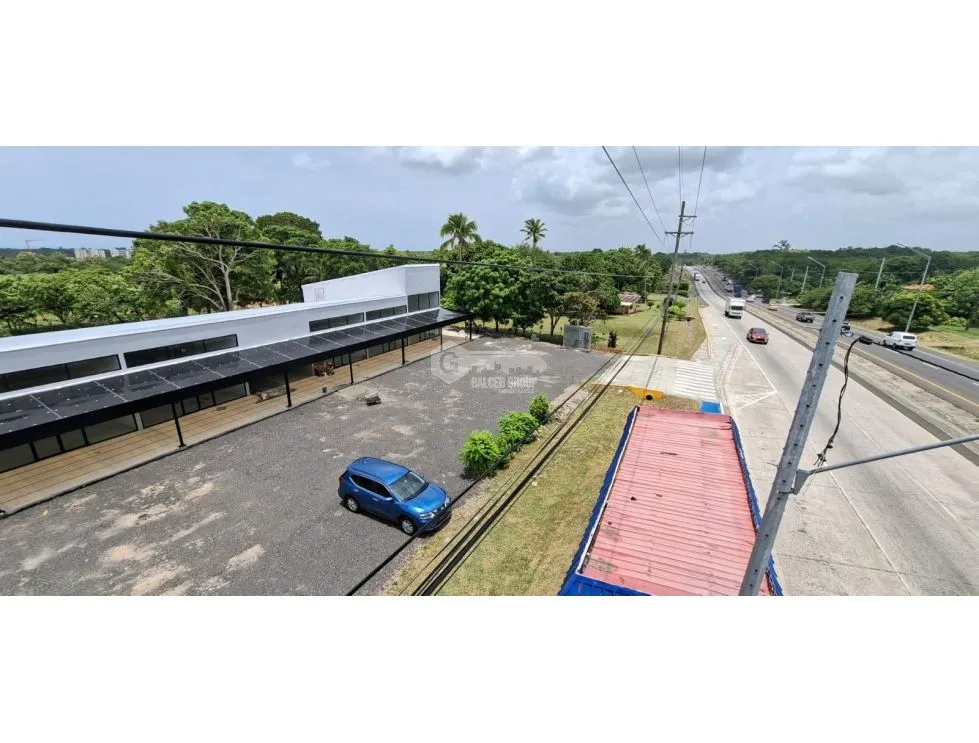 SE ALQUILA LOCAL COMERCIAL 90M EN SAN CARLOS SOBRE SOBRE VIA ASFALTADA