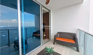 FOR RENT APARTMENT AVE. BALBOA H2O ON THE OCEAN 96M FURNISHED