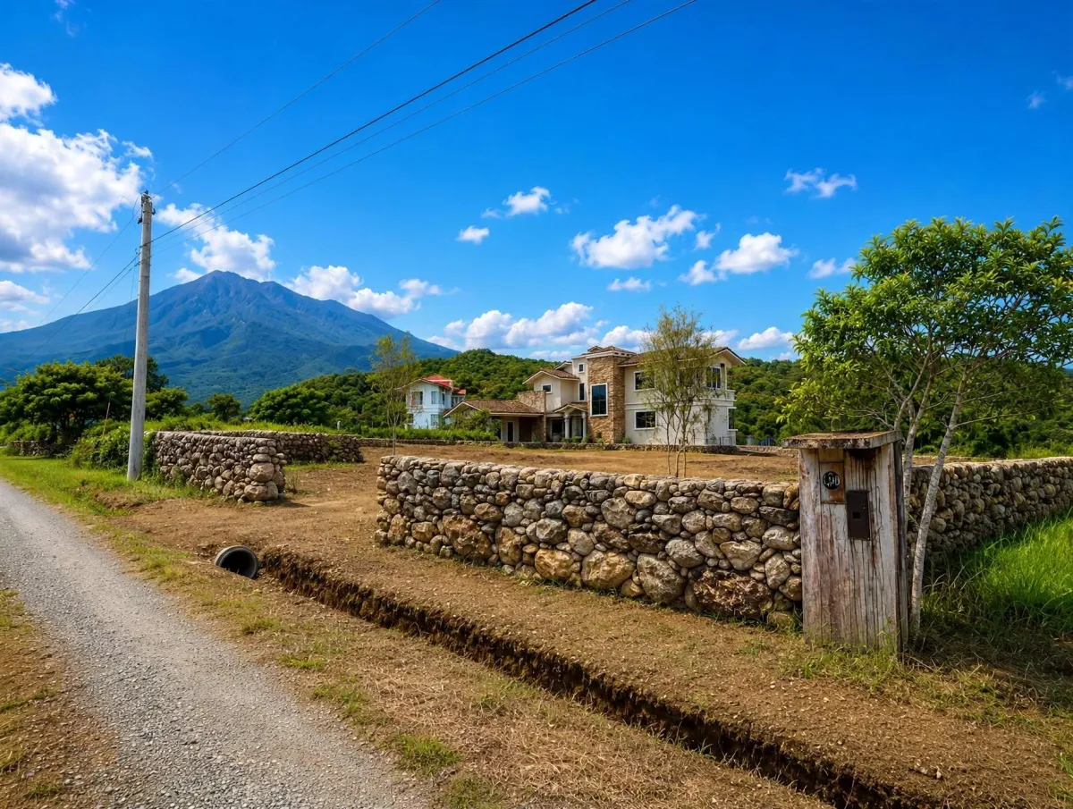 Lote con Vistas al Cañón y al Volcán Barú en Boquete Panamá