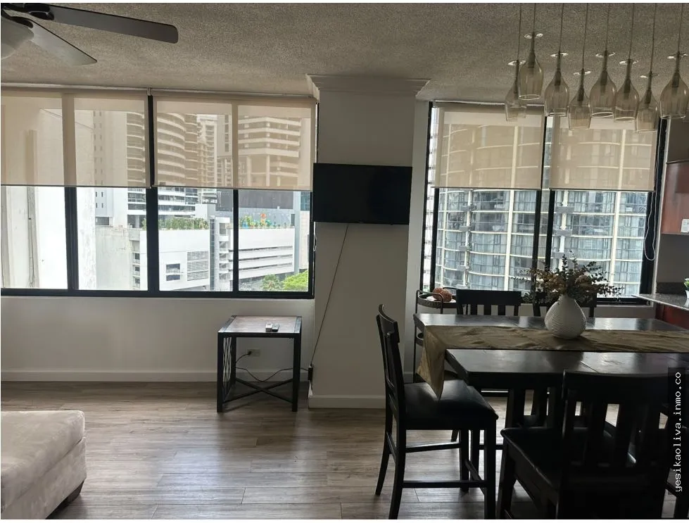 Alquiler de apartamento amoblado en Paitilla