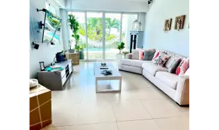 APARTMENT FOR SALE AT BIJAO BEACH CLUB & RESIDENCES 443M WITH POOL