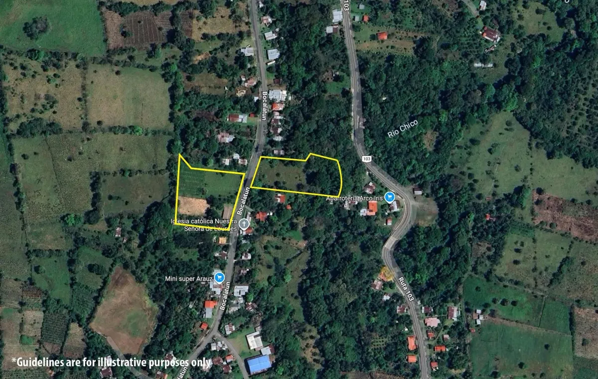 Land for Sale in Boqueron Chiriqui Panama 12,245m2