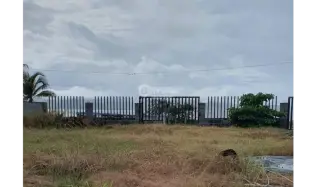 BEACHFRONT LAND FOR SALE IN PUNTA CHAME 1100 M2 WITH GREEN AREAS