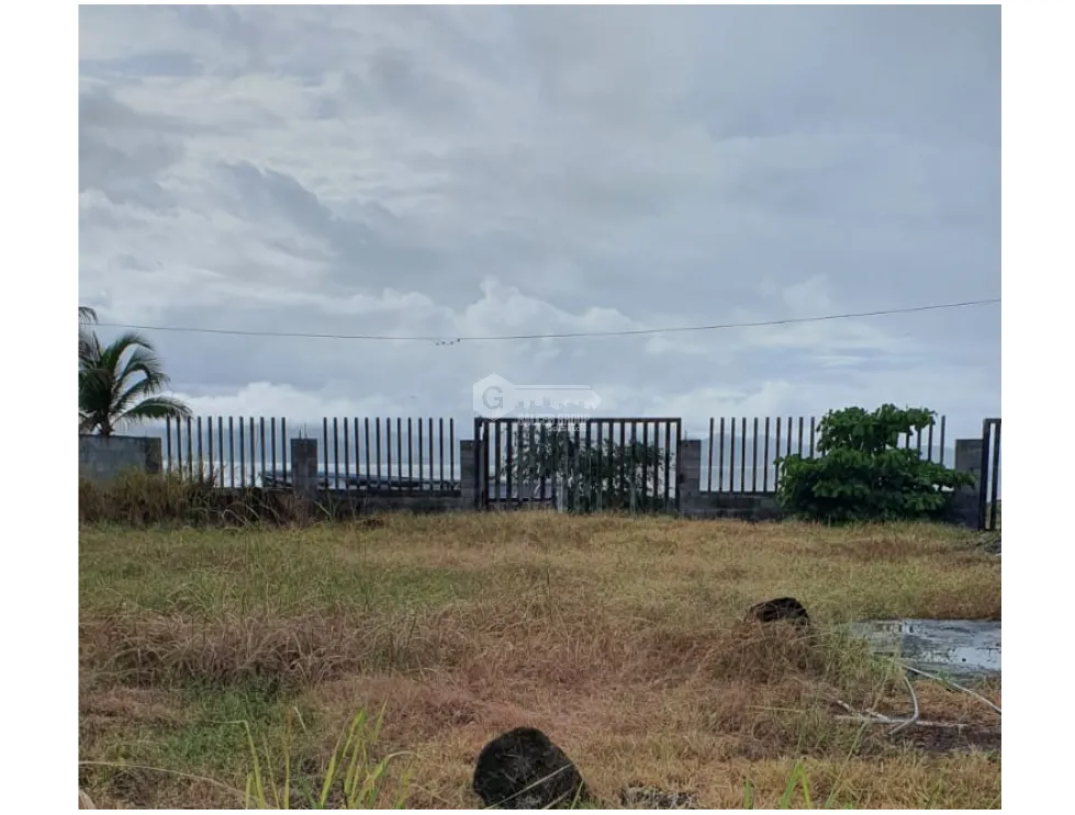 BEACHFRONT LAND FOR SALE IN PUNTA CHAME 1100 M2 WITH GREEN AREAS