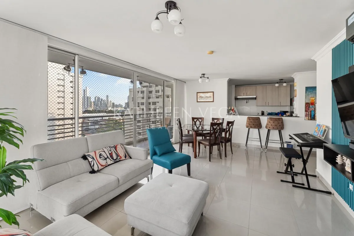Apartamento de 3 recámaras en Calle 74 San Francisco