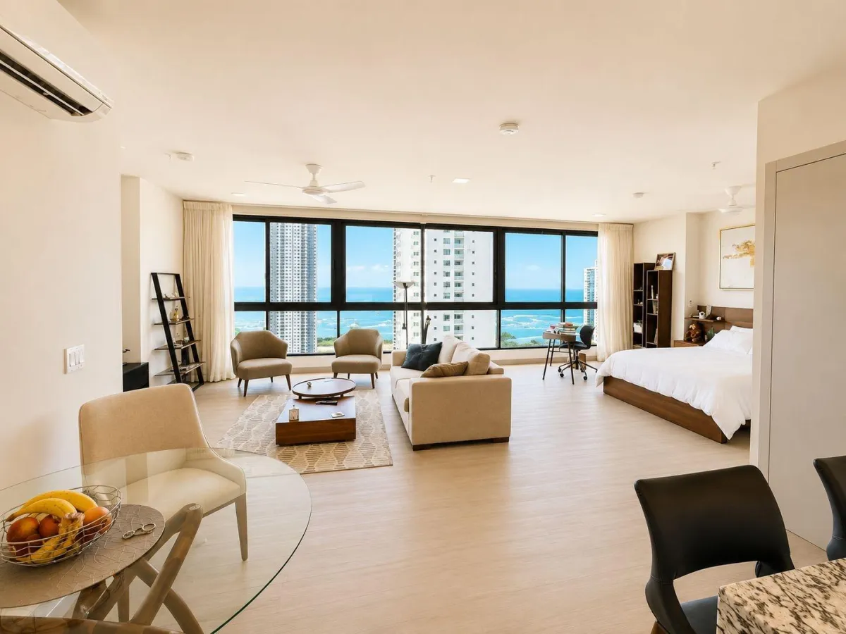 Apartamento con vista al mar en Costa Del Este.