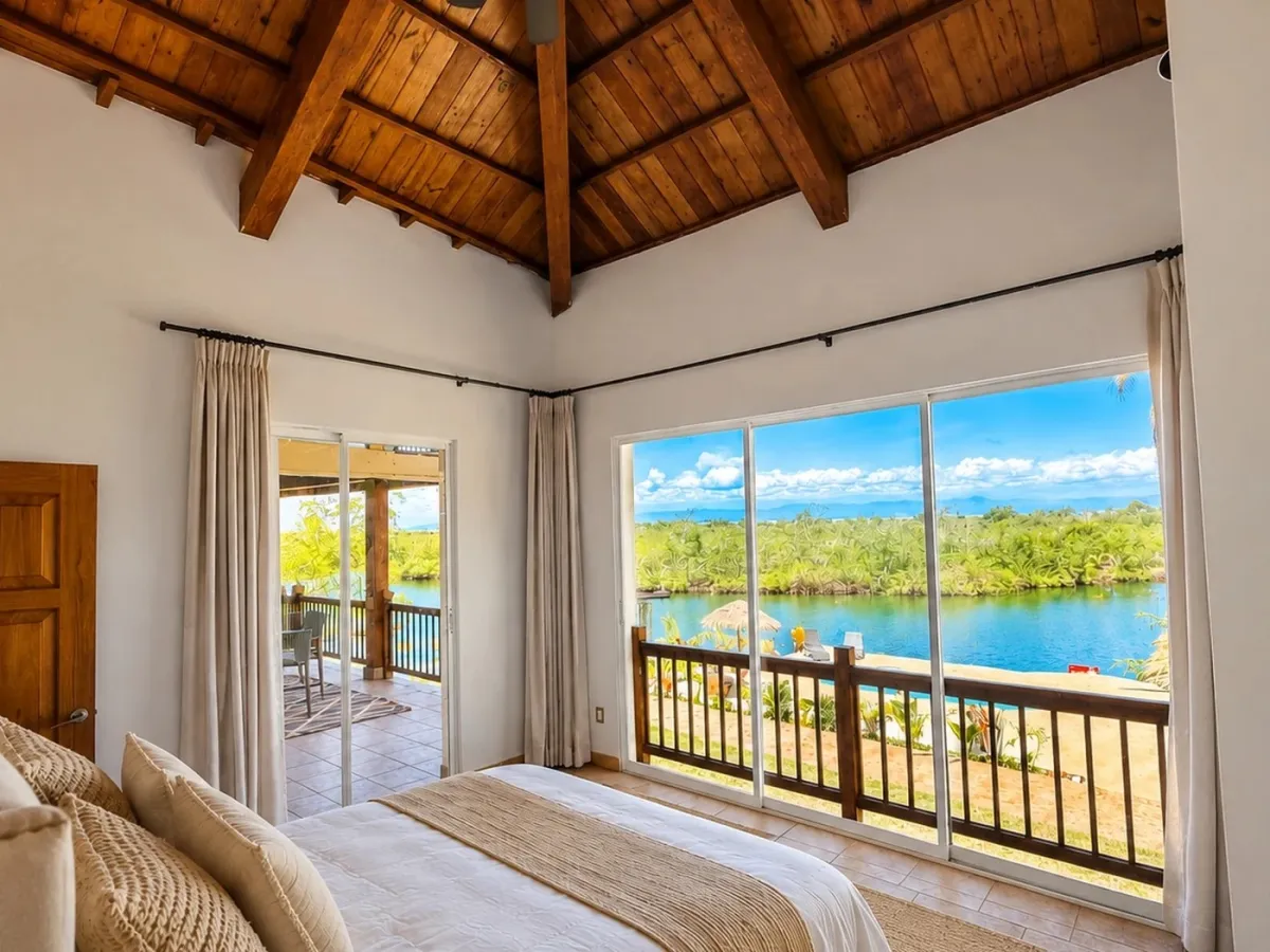 Caribbean Waterfront Villa with Private Dock