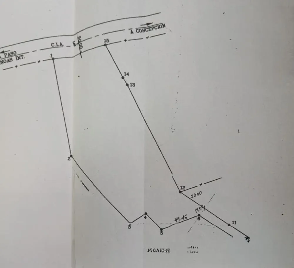 8 hectare land for sale with Pan-American Highway