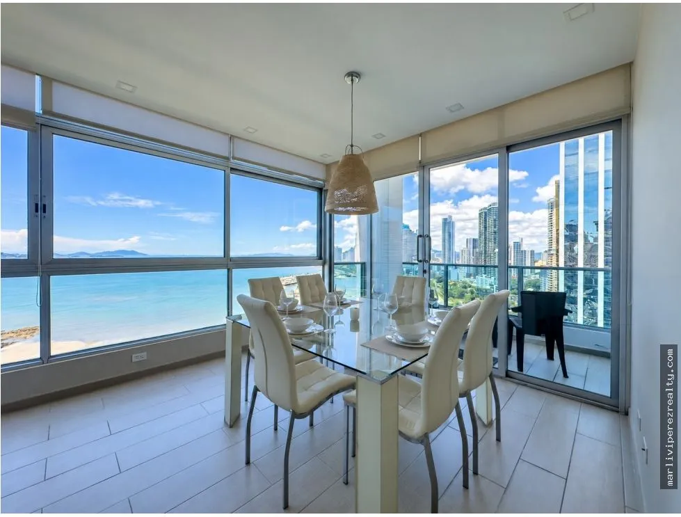 Alquiler de Apartamento frente al mar Av. Balboa