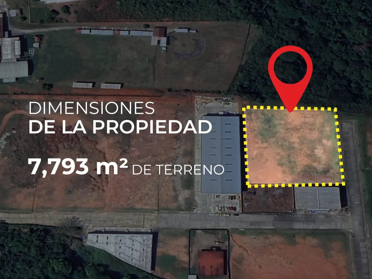 Land for sale in Tocumen Storage Complex