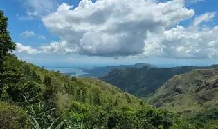 MOUNTAIN LOT, WIDE VIEWS OF THE SEA AND MOUNTAINS