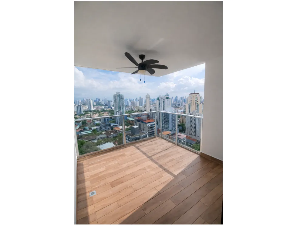El Cangrejo, 2 bedrooms, 2 parking spaces