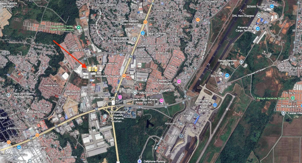 Land for sale in Tocumen Commercial Park