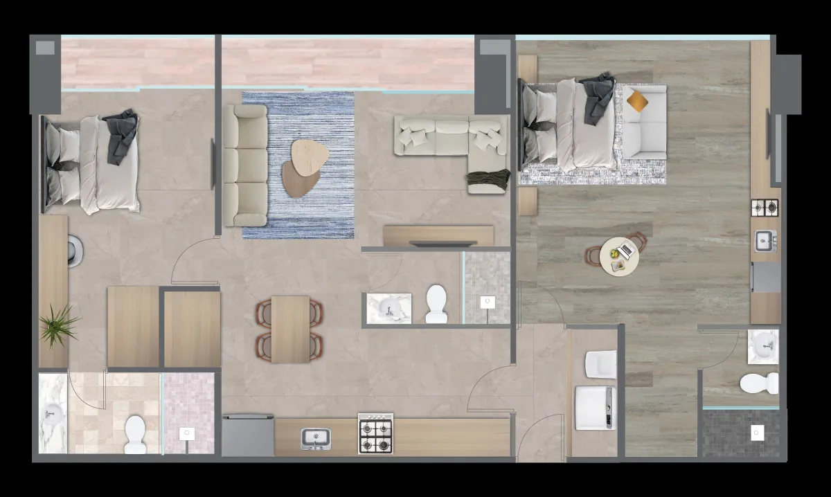 Spectacular 128 m² Luxury Apartment at Playa Bonita Residences, Veracruz