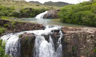Stunning Waterfalls near Sante Fe with 117 has
