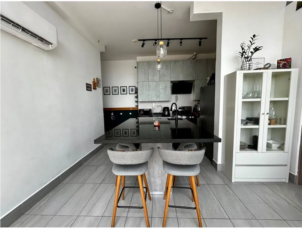 Furnished Loft-Style Apartment for Rent in PH Loma Vista Tower, Carrasquilla. EL