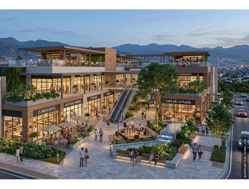 Remate de 2 plaza comerciales  7.3M