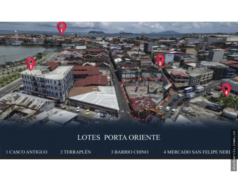 LAND LOTS FOR SALE IN CHINATOWN, CASCO ANTIGUO