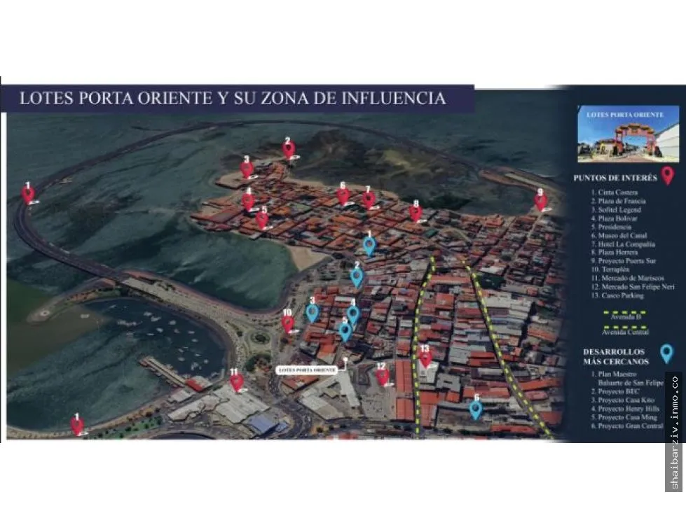 LAND LOTS FOR SALE IN CHINATOWN, CASCO ANTIGUO