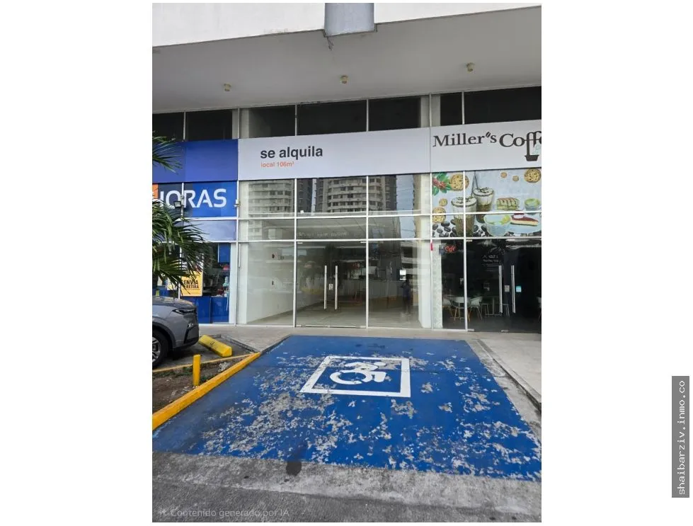 SE ALQUILA LOCAL COMERCIAL EN PH ALAI, VÍA ESPAÑA