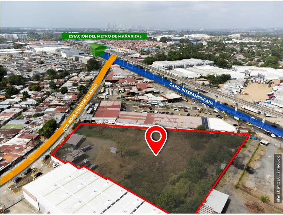 LAND FOR SALE IN MAÑANITAS, TOCUMEN, NEAR THE METRO