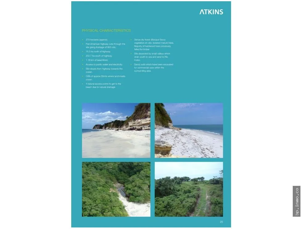 270 HECTARES OF LAND FOR SALE IN SAN CARLOS, PANAMA OESTE