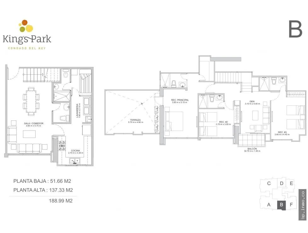 PENTHOUSE FOR SALE IN KING'S PARK, CONDADO DEL REY