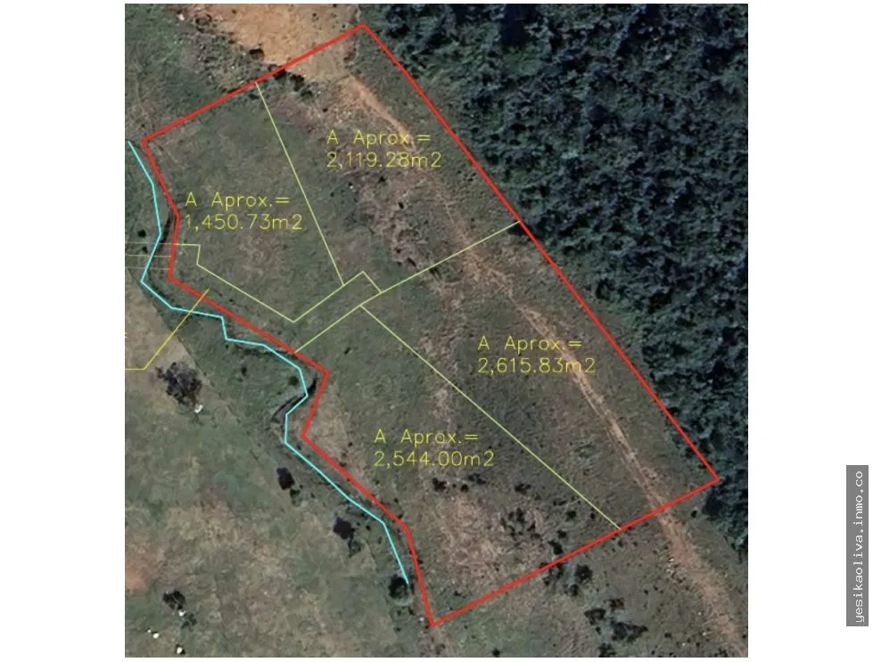Venta de terrenos en Las Uvas de San Carlos