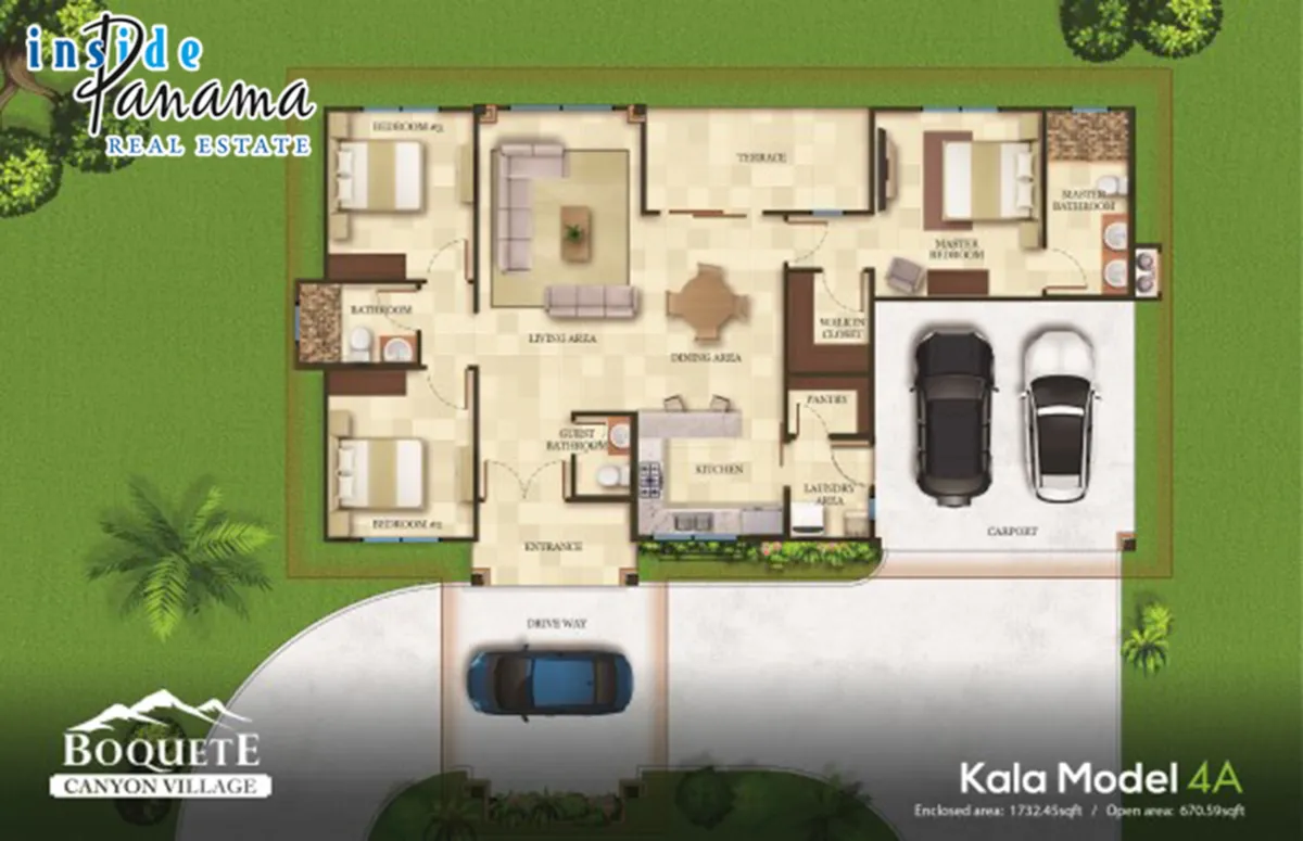 Kala 4A Model Home In Boquete Canyon Village Panama