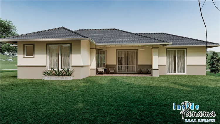 Jazmin Style 3A Model Home In Boquete Canyon Village Panama