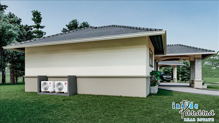 Jazmin Style 3A Model Home In Boquete Canyon Village Panama