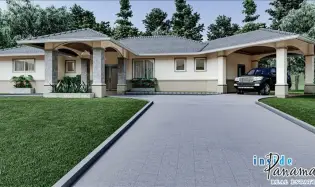 Jazmin Style 3B Model Home In Boquete Canyon Village Panama
