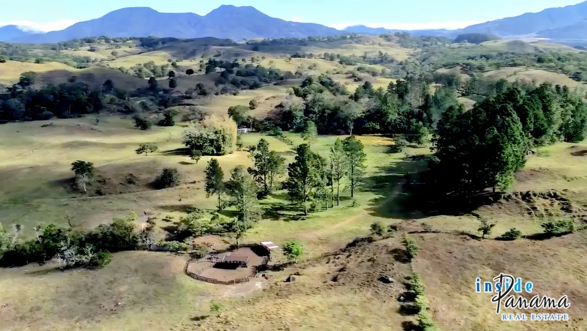 54 Ha Development Land For Sale in Volcan Panama