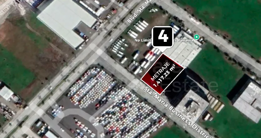Land Sale in Santa María Business District