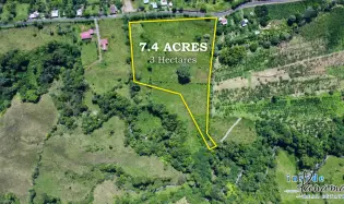 7.41 Acre Buildable Lot with Scenic Views in Santa Rosa Bugaba