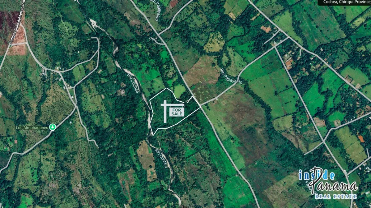 Fertile 8 Hectares with River Access Near Boquete and David