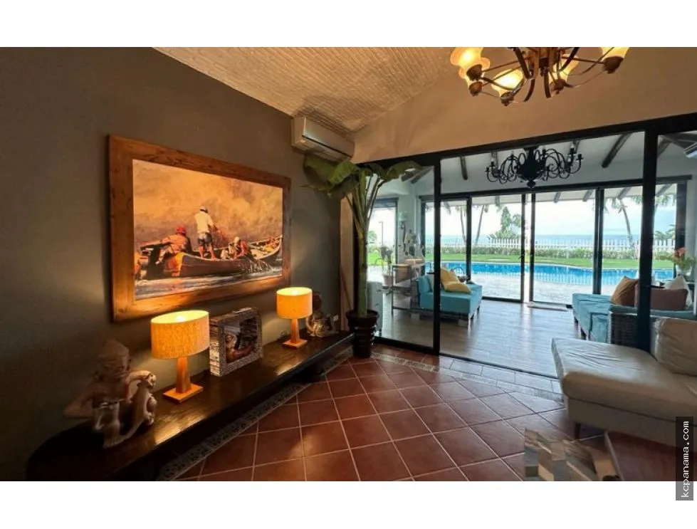 Beachfront House for Sale in Vistamar, San Carlos | Private Pool