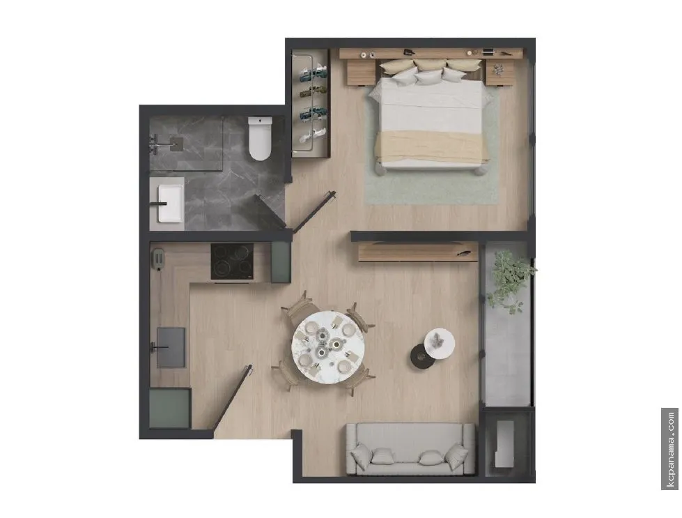 Apartamento en venta en Marbella | Moderna 360, 1 recámara