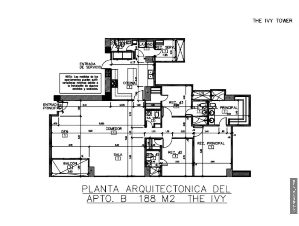 Apartamento en venta en Santa María | The Ivy, 188 m²