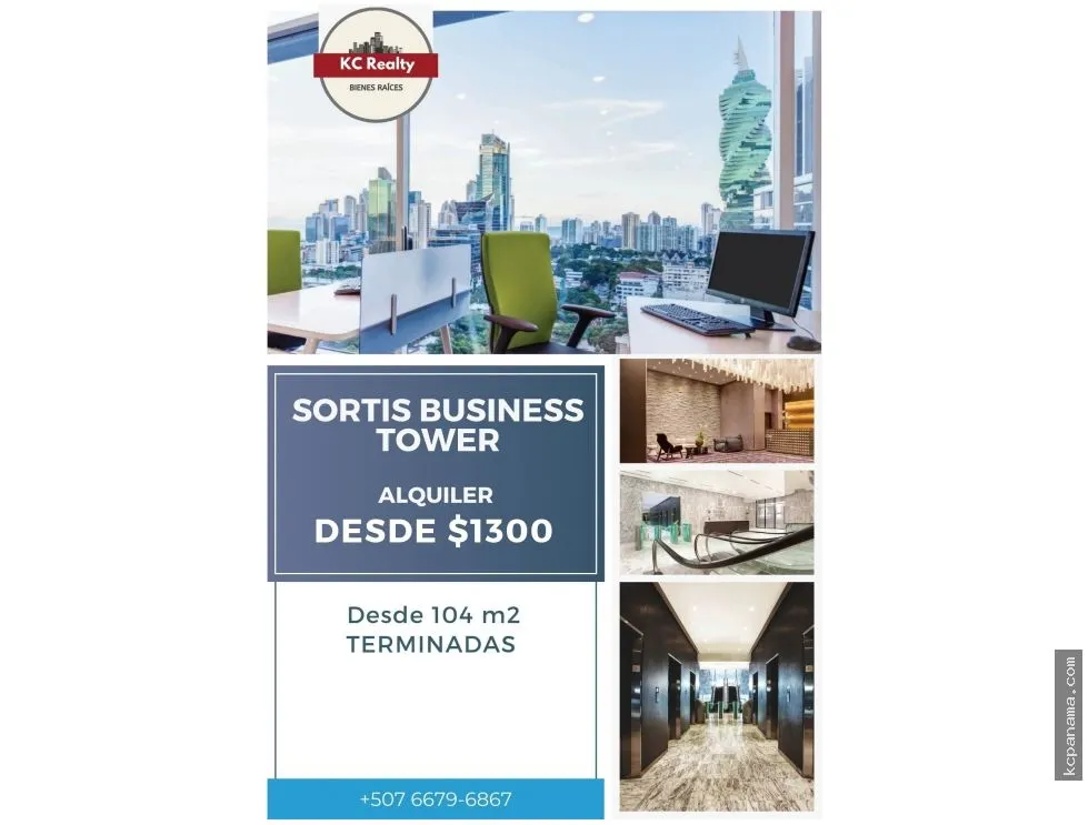OFFICES FOR RENT SORTIS BUSINESS TOWER OBARRIO