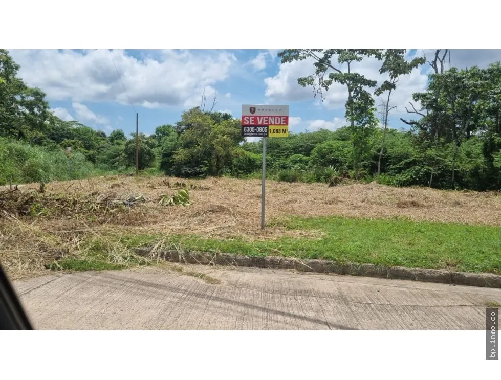 LAND FOR SALE AT PANAMA GOLF CLUB - 1088 M2