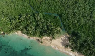 Propiedad boscosa frente al mar de 2,4 hectáreas en Drago